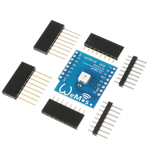 WS2812B RGB Shield Module Expansion Board For D1 Mini