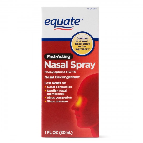 Pack of 14 - Equate Fast Acting Nasal Spray, 1 fl oz