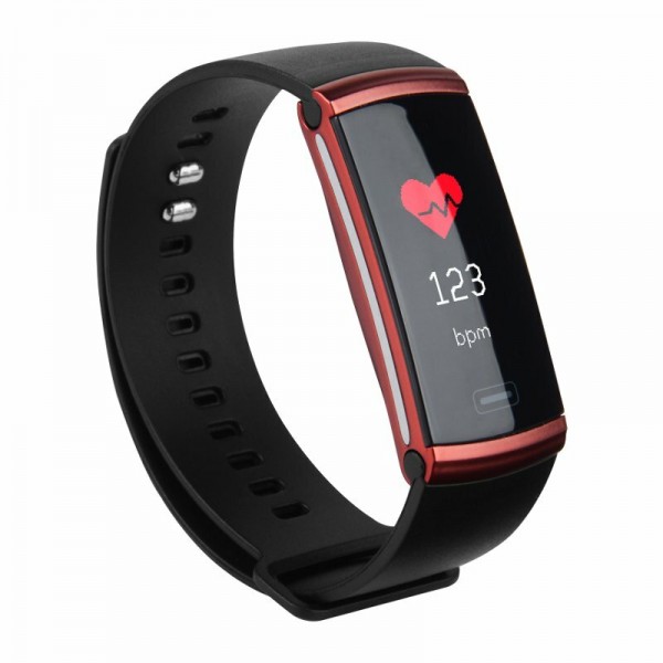 S7 OLED IP67 Heart Rate Step Pedometer Smart Bracelet Turn Waist To Control Wristband