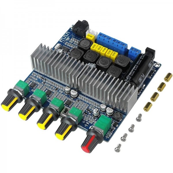 TPA3116 50W*2+100W bluetooth 5.0 High Power Audio Amplifier Board 2.1 Sound Channel Bass Super Bass Digital Amplifier