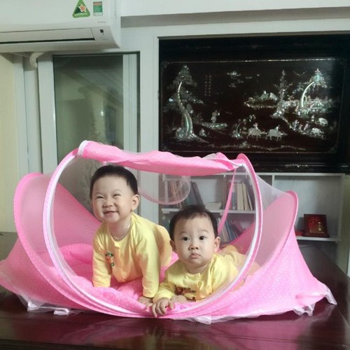 Nệm mùng di động có nhạc happy baby