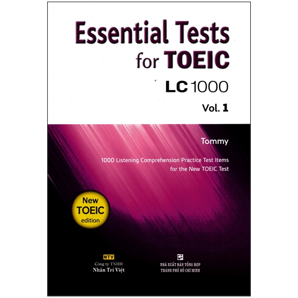 Essential Test For TOEIC LC 1000 Vol 1 (Kèm CD)