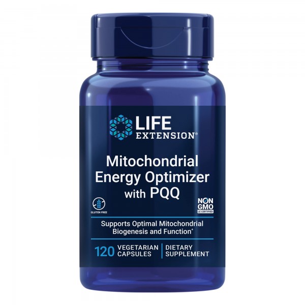 Life Extension Mitochondrial Energy Optimizer with PQQ – For Heart & Brain Health, Energy Management and Anti-Aging - Gluten-Free, Non-GMO, Vegetar...