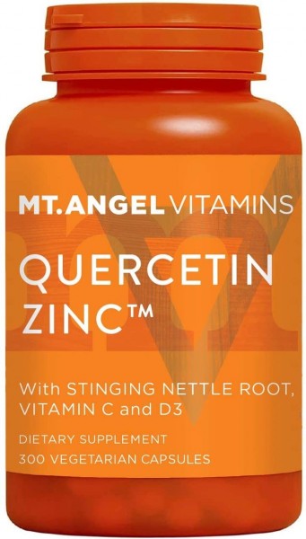 Quercetin Zinc Supplement – Immune Support Wellness Formula - Quercetin with Vitamins C and Zinc & D3 – Immunity Booster Herbal Supplement to Impro...