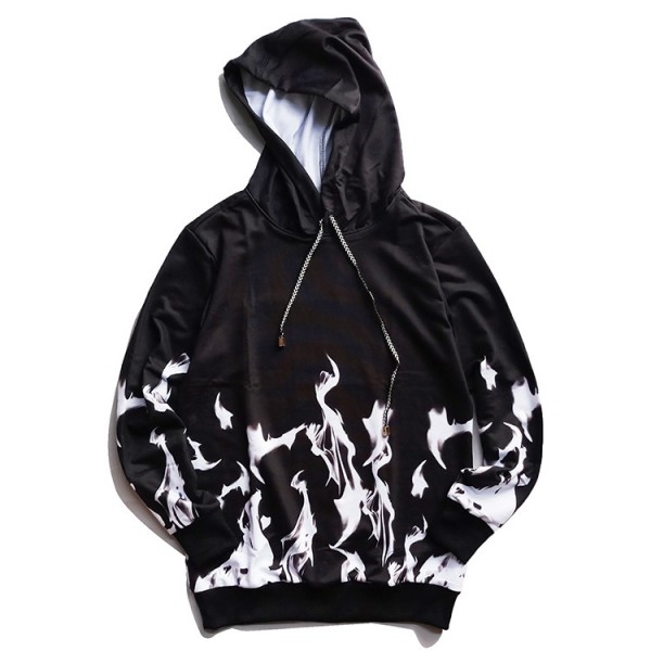 Áo Thun Hoodie Họa Tiết LỬA CỰC CHẤT KATUS SHOP