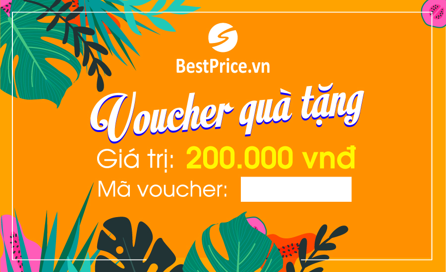 Voucher trị giá giảm 200.000đ khi mua đặt dịch vụ tại website bestprice.vn