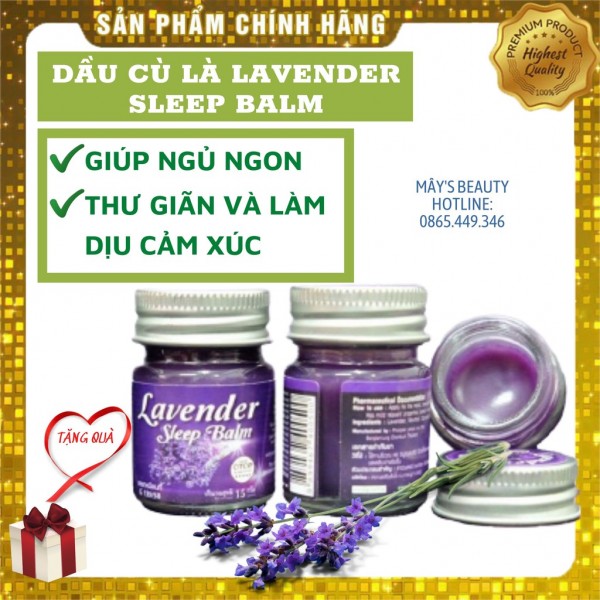 Dầu Cù Là Giúp Ngủ Ngon Lavender Sleep Balm