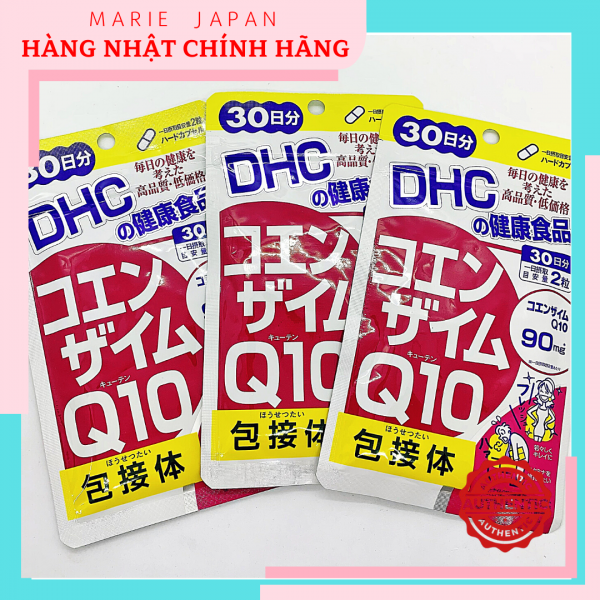 [HCM]Viên Uống DHC Chống Lão Hóa Trẻ Hóa Da Coenzyme Q10 Nhật Bản Gói 30 Ngày