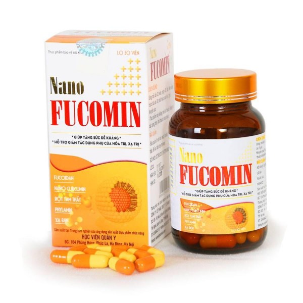 Nano Fucomin Học Viện Quân Y - Hỗ Trợ Điều Trị Ung Thư