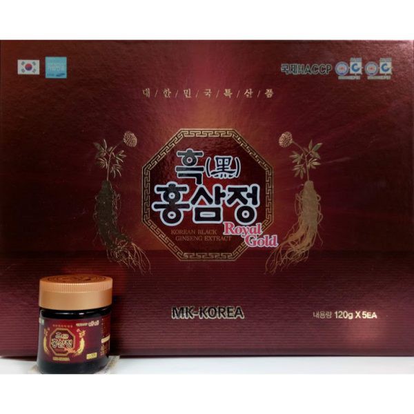 Cao Hắc Sâm Royal Gold Hàn Quốc ( 5 hũ x 120gr) - Hàng mới về