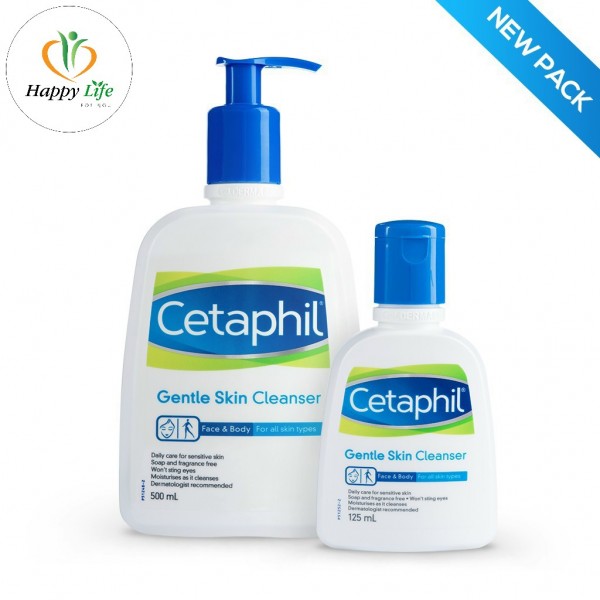 [HCM]SỮA RỬA MẶT Cetaphil Gentle Skin Cleanser 500ml - Sữa rửa mặt dịu nhẹ không xà phòng dành cho mọi loại da